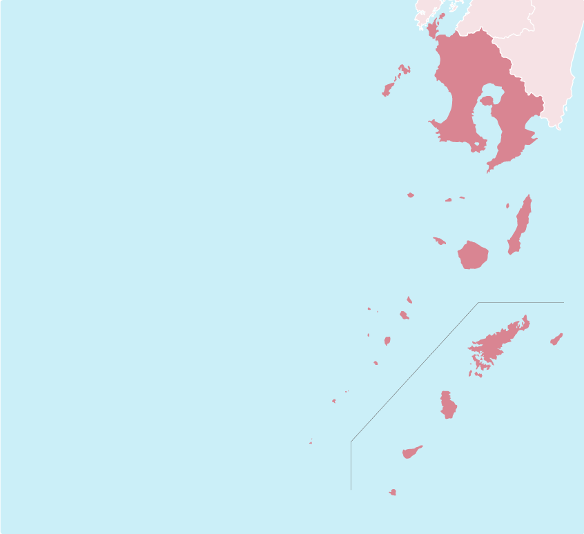 鹿児島県マップ